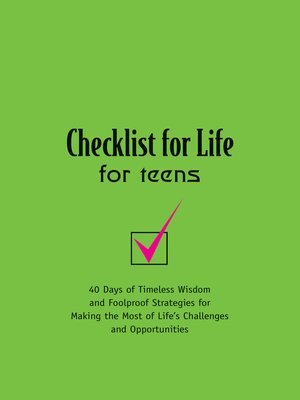 cover image of Checklist for Life for Teens